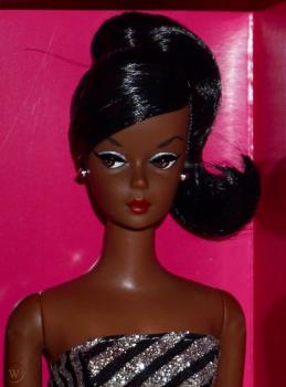 Mattel - Barbie - Barbie Fashion Model Collection - Diamond Jubilee Convention Doll (AA) - Poupée (60th Sparkles - African American)